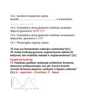 Ląstelės cheminė sudėtis, organelės, medžiagų pernaša, fotosintezė, ląstelinis kvėpavimas  17 puslapis