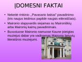 Maironio gyvenimas ir kūryba pristatymas 13 puslapis