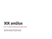 Romantizmas skaidrės