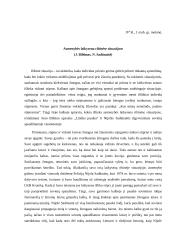 Asmenybės laikysena ribinėse situacijose kalbėjimas