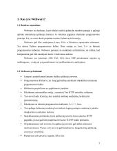 Webware taikymo galimybės internetinių aplikacijų kūrime 3 puslapis