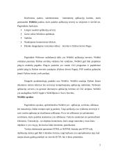 Webware taikymo galimybės internetinių aplikacijų kūrime 5 puslapis