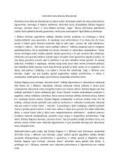 Atminties tema lietuvių literatūroje