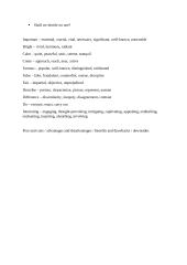 Exam vocabulary 4 puslapis