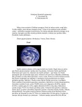 Žemės grupės planetos (Žemė, Merkurijus, Venera, Marsas) 2 puslapis
