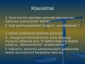 F. Kafka (ištraukos analizė) 2 puslapis