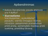 F. Kafka (ištraukos analizė) 8 puslapis