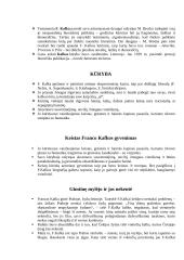 Francas Kafka lietuvių k. konspektas 2 puslapis