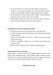 Francas Kafka lietuvių k. konspektas 16 puslapis