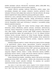 Žinių visuomenės kūrimo Lietuvoje procesas, problemos ir perspektyvos 8 puslapis