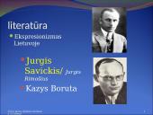 Ekspresionizmas Jurgis Savickis 3 puslapis
