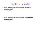 Dramos ,,Faustas” apibendrinimas 11 puslapis
