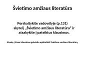 Švietimo epocha pristatymas 10 puslapis