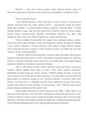 Maironis ir jo kūrybos analizė