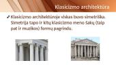 Klasicizmas pristatymo skaidrės 4 puslapis