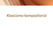Klasicizmas pristatymo skaidrės 10 puslapis