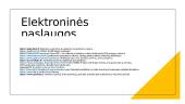 Elektroninės paslaugos 3 puslapis