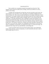 Generating electricity