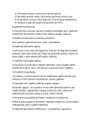 Skyriaus apie biotechnologijas kartojimas 2 puslapis