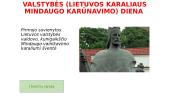 Lietuvos valstybinės šventės su aprašymais 11 puslapis