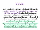 Liublino unija pristatymas 13 puslapis