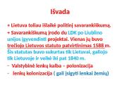Liublino unija pristatymas 9 puslapis