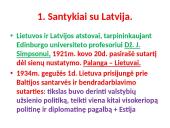 Lietuvos užsienio politikos problemos, kultūra tarpukariu 2 puslapis
