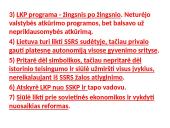 Lietuvos raida po nepriklausomybės atkūrimo 3 puslapis