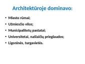 Architektūros stiliai skaidrės 4 puslapis