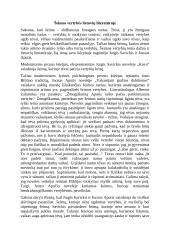 Šeimos vertybės lietuvių literatūroje rašinys