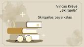 Skirgailos paveikslas skaidrės