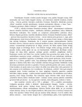 Moralinės vertybės lietuvių autorių kūriniuose