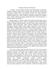 Ar žmogus visada privalo būti geras