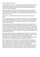 Mariaus Ivaškevičiaus konspektas