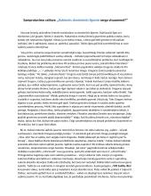 Kokiomis dvasinėmis ligomis serga visuomenė (samprotavimas)