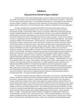 Kaip gyvenimas išbando žmogaus stiprybę?