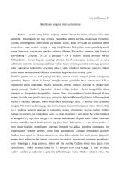 Moteriškumo samprata lietuvių literatūroje