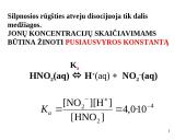 Pusiausvyra tirpaluose. Rūgštys –bazės 14 puslapis