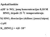 Pusiausvyra tirpaluose. Rūgštys –bazės 15 puslapis