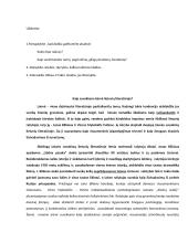 Kaip suvokiama laisvė lietuvių literatūroje? (Biliūnas ir Mykolaitis-Putinas)