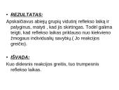 Reflekso lankas. Sąlyginiai ir nesąlyginiai refleksai  20 puslapis