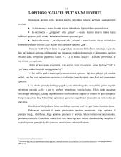 Opcionai 'call' ir 'put' 12 puslapis