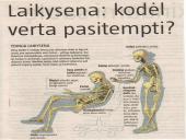 Sportas ir sveikata. Taisyklinga laikysena ir aktyvus gyvenimo būdas  15 puslapis