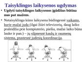 Sportas ir sveikata. Taisyklinga laikysena ir aktyvus gyvenimo būdas  18 puslapis