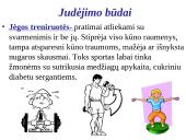 Sportas ir sveikata. Taisyklinga laikysena ir aktyvus gyvenimo būdas  8 puslapis