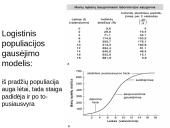 Populiacija ir veiksniai, lemiantys jos dydžio kitimą 12 puslapis