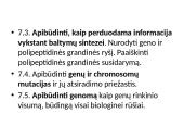 Organizmų požymių paveldėjimas ir genų technologijos 3 puslapis