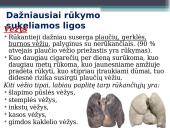 Rūkymo sukeliami pavojai žmogaus sveikatai 7 puslapis