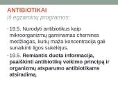 Antibiotikai - teorija 2 puslapis