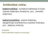 Antibiotikai - teorija 6 puslapis